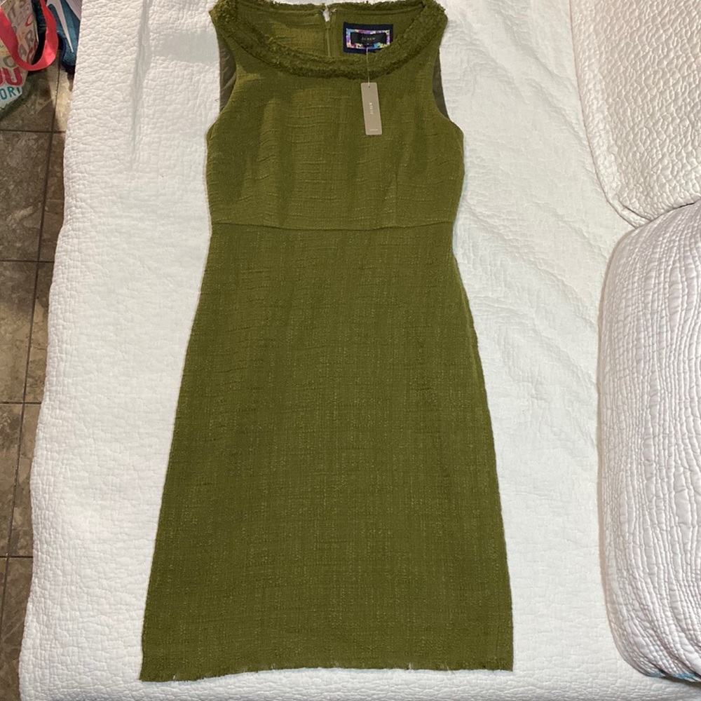Beautiful J Crew Sleeveless MIDI Dress Size 6 NWT